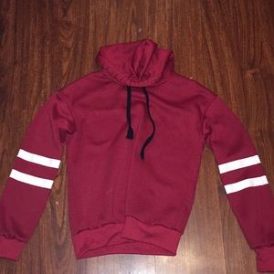 Red sweatshirt